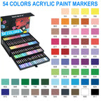 NICETY 54 Dual-Tip Markers for Drawing & Art
