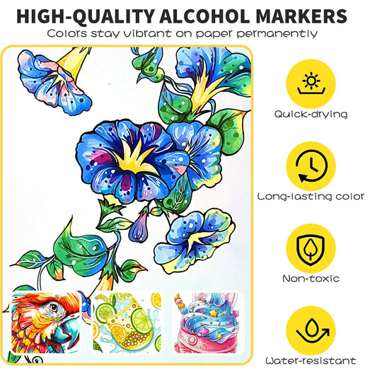 Nicety 120 Colors Gel Pens Set for Drawing, Coloring & Journaling