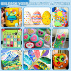 NICETY 120-Color Direct-Ink Acrylic Paint Marker Set