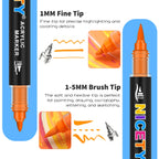 NICETY 108 Dual-Tip Markers for Drawing & Art