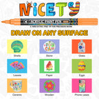 NICETY 168-Color Acrylic Paint Marker Set
